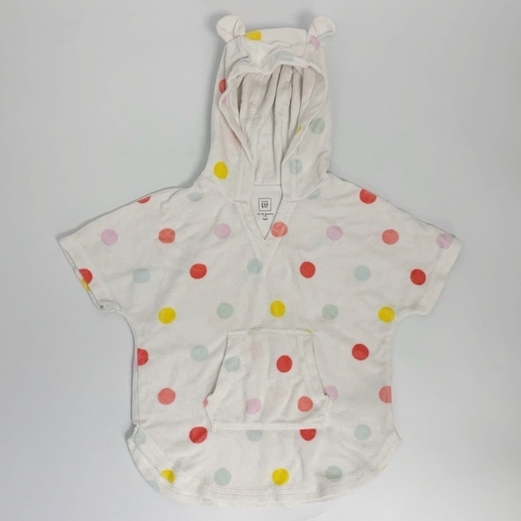 Gap baby Swimsuit polka dots Cover Up Sz 12- 18 Months - Picture 1 of 9
